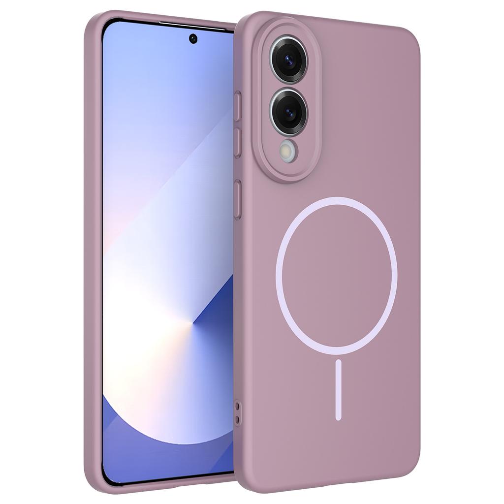 Suitable for Samsung S25 Ultra Mobile Phone Case Liquid Silicone Thin Circle S24edge Lens Fine Hole Anti Fall Protection Case