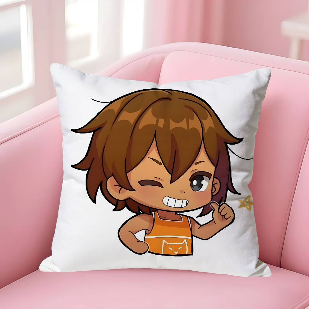 Game OOmori Pillow Cases for Bedroom Living Room Sofa Home Decor Polyester Cushion Cover with Zipper