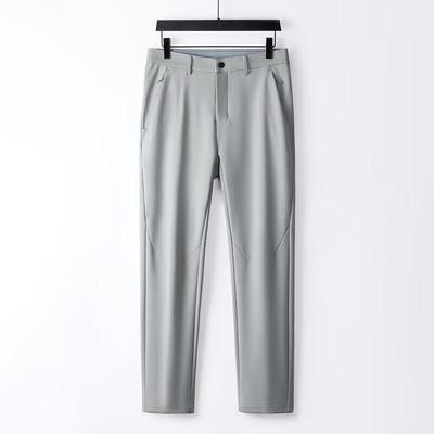 Мужские классические брюки в стиле business casual прямого кроя Yiliteng YTMMC99031