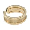 CARTIER 2C Ring K18 yellow gold #4.5(US Size) 6.52g Women Used
