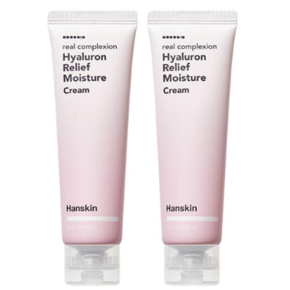 Hanskin Крем Hyaluron Relief с увлажняющим эффектом 50 мл x 2 шт.