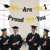 Gold Shining Glittery Gold Garland Glitter Decor Graduation Hanging Banner  Photo Background