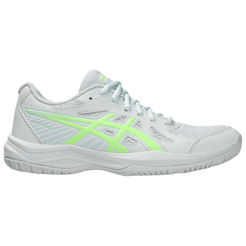 Asics Upcourt 6 Удобные Универсальные Поддерживающие Футбольные Бутсы Женская Кроссовка Белый 1072A107-404