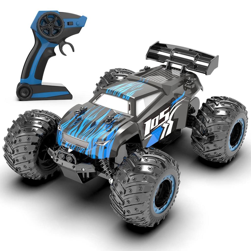 ROBOT PLAZA RC Off-Road Monster Truck Car, Technical Approval Certified, Kids' Toy, Birthday Gift for Boys and Elementary School Students
