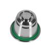 Stainless Steel Refillable Reusable Coffee Capsule With Spoon Compatible For Nespresso Machine