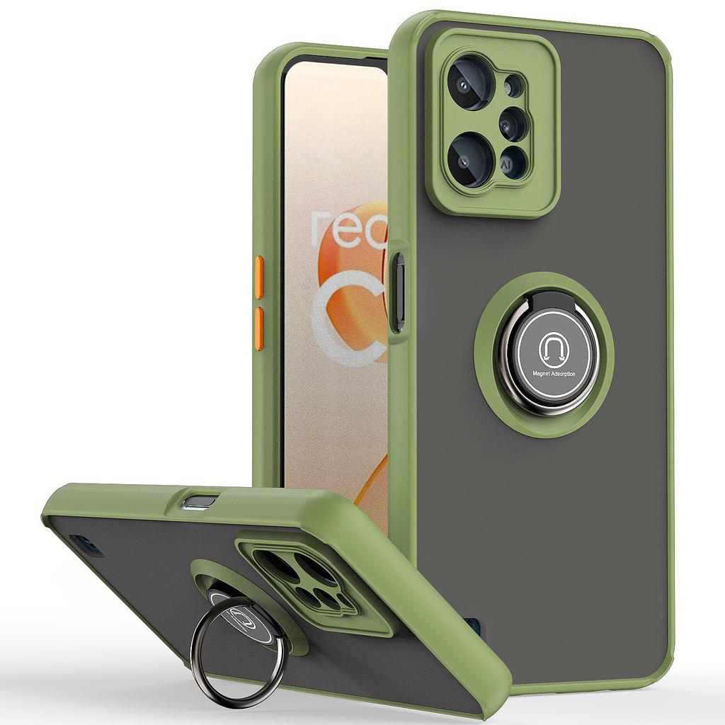 Применимо к чехлу для мобильного телефона Realme C11, поколение Qiying, чехол с магнитным держателем для realme C11 A11