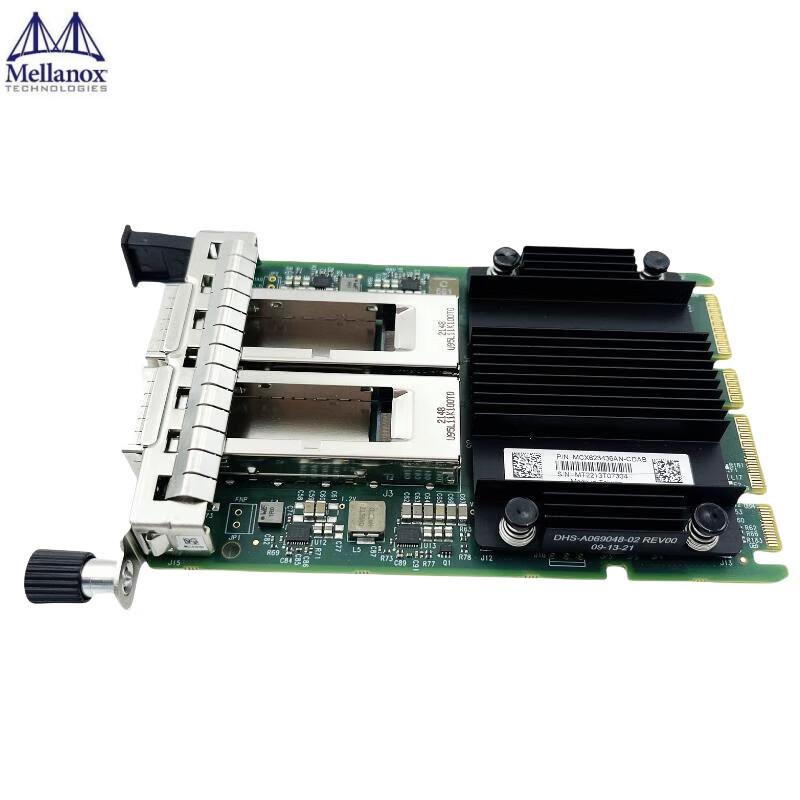 Двухпортовая сетевая карта Mellanox OCP3.0 100GbE QSFP56 (Китайская версия)
