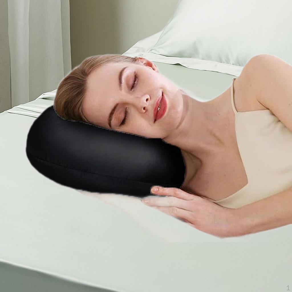 Подушка для пирсинга уха для спящих на боку, поддержка головы и шеи, дышащая, для ношения наушников и серег