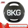 Jingren Dual Handle Rubber Medicine Ball