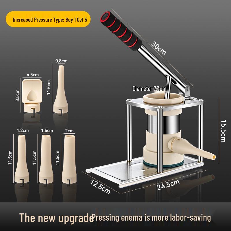 Ручной толкатель для набивки колбас, инжектор для домашних хот-догов