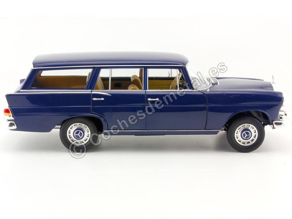 Norev scale 200 Universal 1968 Blue diecast car 1/18 Mercedes-Benz (183599)