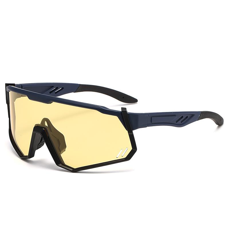 Bicycle sunglasses women's outdoor riding one-piece sunglasses men