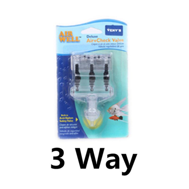 Воздушный насос Воздушный регулирующий клапан Дивертер Обратный обратный клапан Аксессуары для аквариума