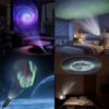 Room Ceiling Decor Galaxy Aurora USB Projection Light 16 Color Remote Control Adjustable Night Light Bedroom Ambience Lamp