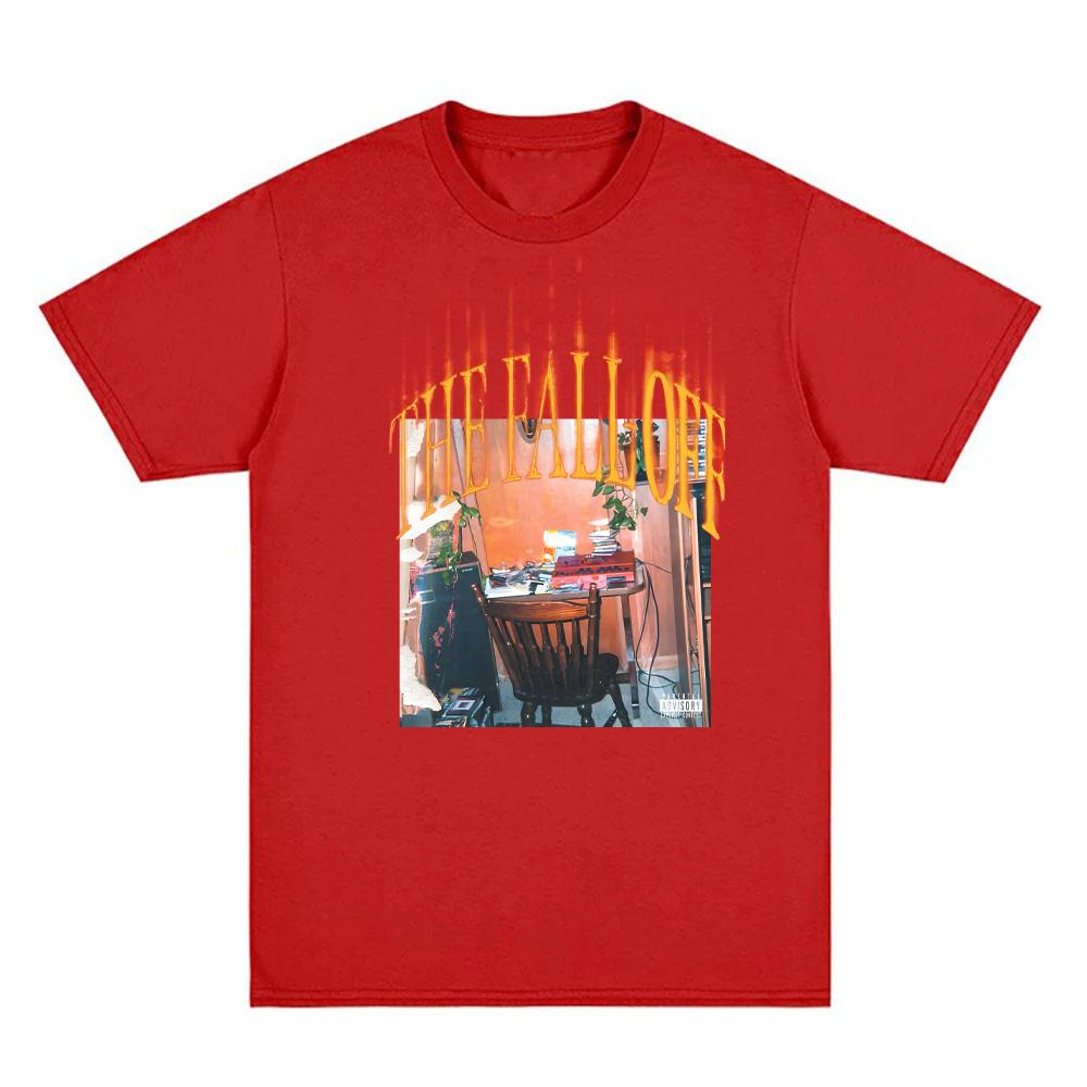 J Cole T-Shirt new album THE FALL OFF Tee 100%Cotton High Quality Harajuku Tee-shirt Music Merch Classic Tops anime Tees Streetwear valentine's day