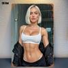 Металлический настенный знак в спортивном стиле x Дюйм Модный декор для гостиной, спальни, игровой комнаты