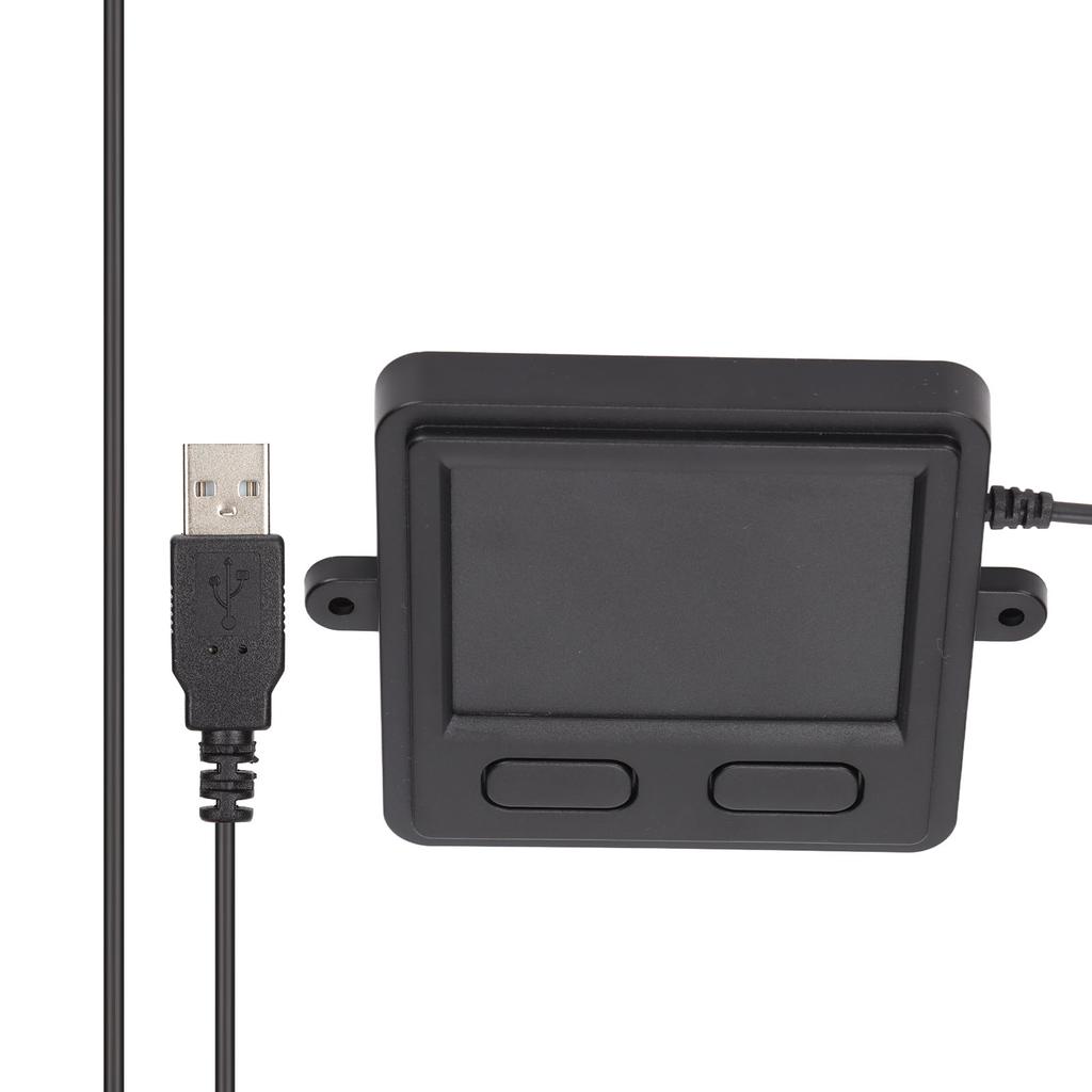 Trackpad USB Wired Embedded Compact Size 2 Buttons Portable Practical Computer Touch Pad for