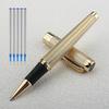 Jinhao 1200 Металлический набор роллеров с чернилами в коробке Золотой/Серебряный Деловые Офисные Школьные принадлежности Шариковая ручка