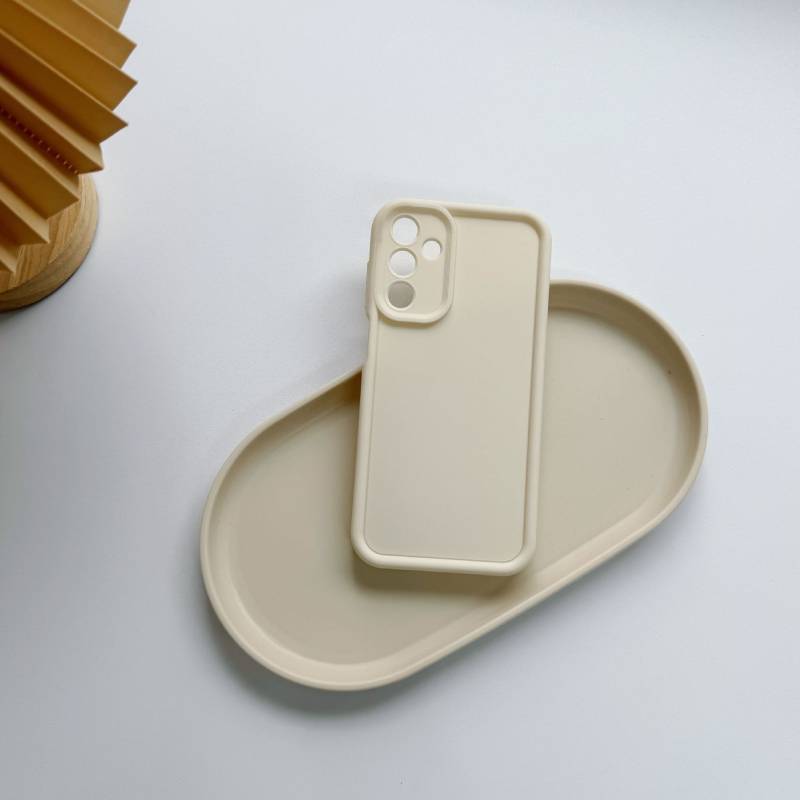 For Samsung S24fe Minimalist Silicone Phone Shell With Shockproof Features For Comfortable Grip