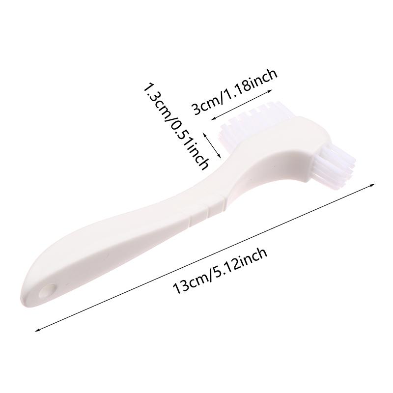 1 шт. зубная щетка для зубных протезов с жесткой/мягкой двойной щетиной для зубных протезов, превосходная полная очистка для мужчин и женщин