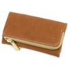 Takeo Kikuchi Feel Accessory Key X X Cm Men's Case, Camel, W10.5 H7.5 D2.5