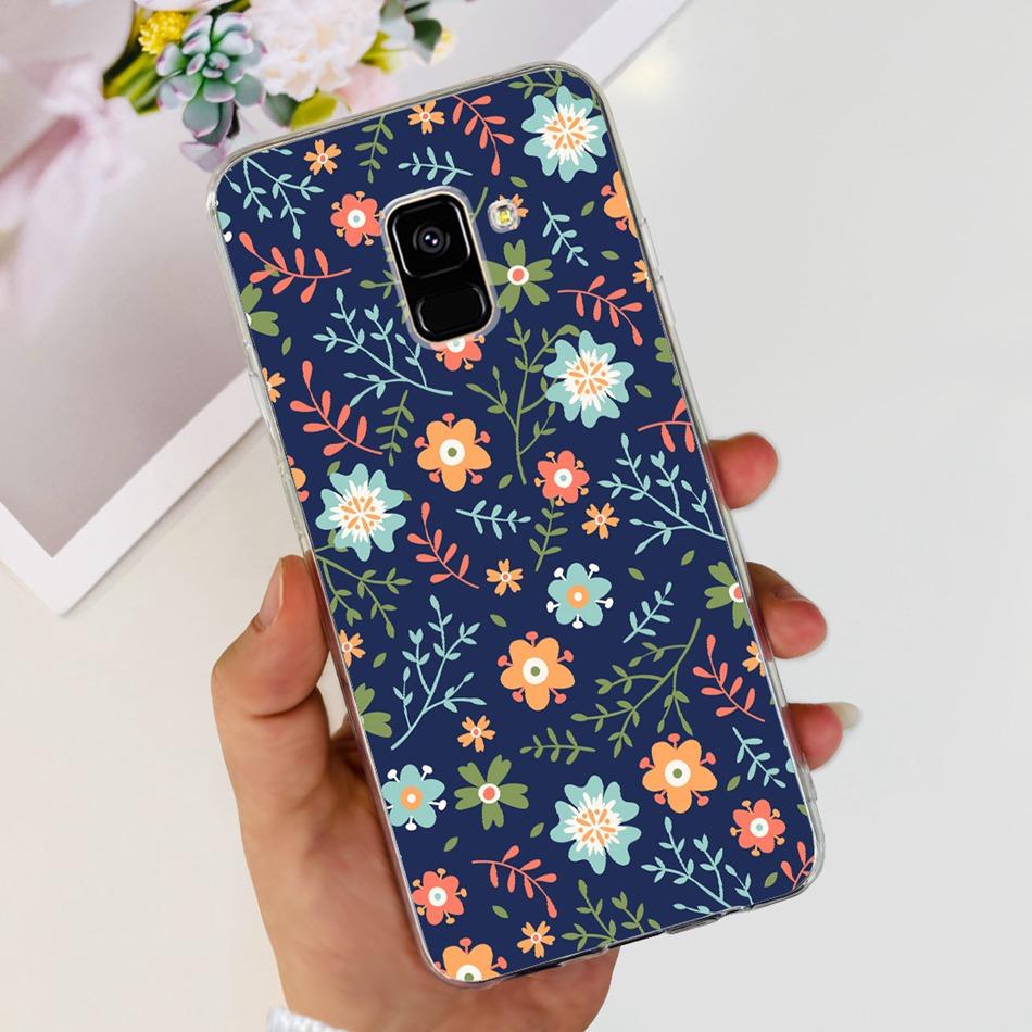 Для Samsung Galaxy A8 (2018) / A8+ (2018) Мягкий силиконовый TPU чехол SM-A730F A530F для Samsung A 8 A8 Plus, милые чехлы с мультяшными пандами