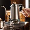 650ML Hand Brewed Coffee Pot Japanese 304 Stainless Steel Long Spout with Wood Handle Hand Drip Kettle Teapot Coffee Accessories