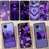 Эстетический фиолетовый чехол для OnePlus 10 9 Pro 8T 9R 10R Nord2 для Realme 8 Pro 9 GT Neo 3 2 Master 8i 9i