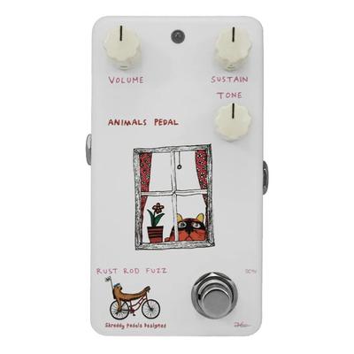 Педаль Animals Педаль Animals Rust Rod Head Гитарный эффектор Big Muff Type Fuzz/Fuzz Ram's