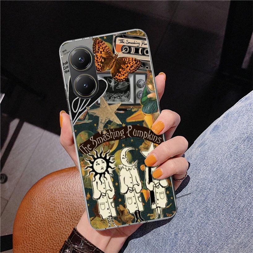 Rock The Smashing Pumpkins Phone Case For Xiaomi Poco X7 X6 X5 Pro F7 Ultra Redmi 15C 15 13C 13 12C 12 10 10A 10C 9 9A 9C 9T Cov