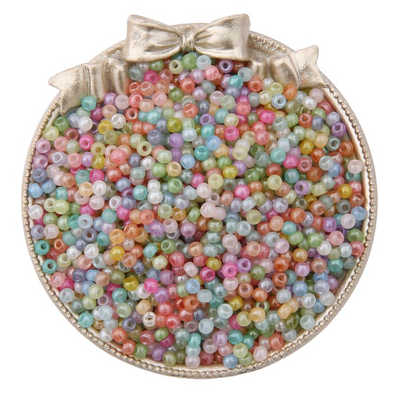 Бусины из кремового миллениума из искусственного нефрита ручной работы для изготовления браслетов, ожерелий, заколок для волос и кисточек