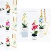 Simulated Phalaenopsis Potted Artificial Artificial Flower For Wedding Decor And Artistic Photography