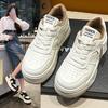 Little White Shoes with Thick Soles Women's 2024 Spring New Fashionable and Comfortable Board Shoes Sneakers Women