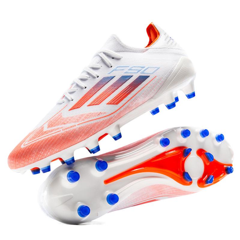 Мужские низкие молодежные бесшовные плетеные футбольные бутсы для тренировок