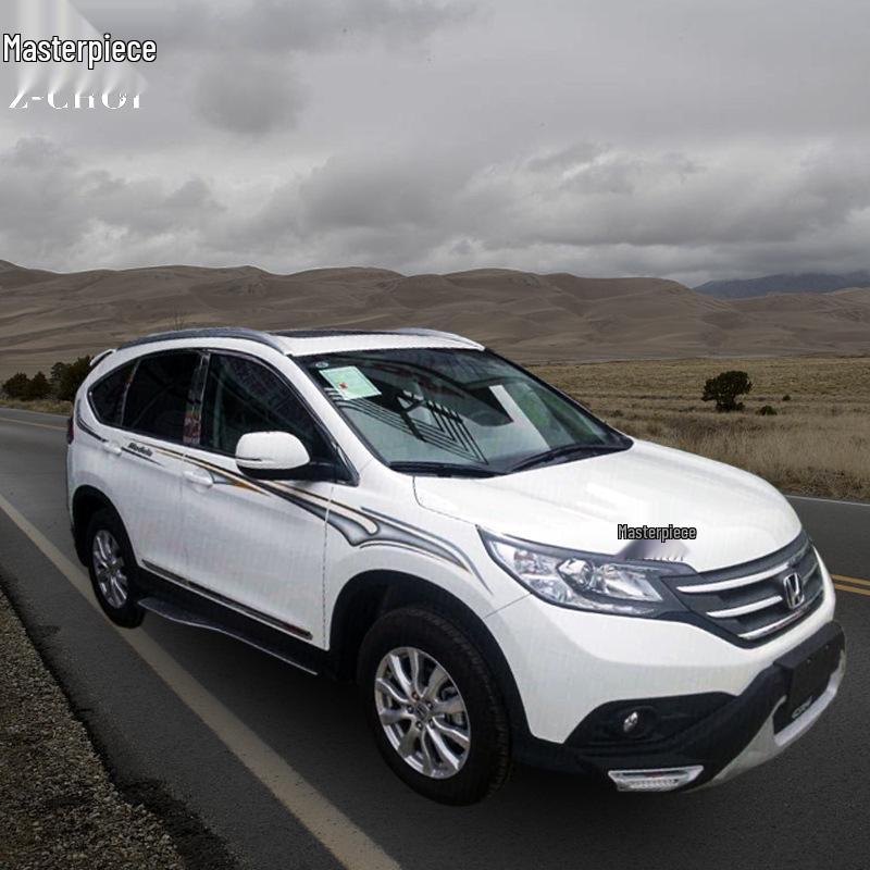 07-20 CRV Наклейки с полосами цвета кузова: Индивидуальные наклейки для наружного оформления