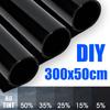 Car Sunscreen Film 5/15/25/35/50 Percent VLT Auto Side Window Film Glass Decal Sun Shade Film Car UV Protection Sticker Films