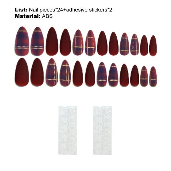 Наконечник для ногтей, искусственный, быстрое наращивание, полностью закрывающий пресс на переносных накладных ногтях с полным покрытием для женщин