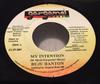 7inch Record BUJU BANTON - My Intention None Gargamel Music 2001 Jamaica Reggae, Ska & Dub Used
