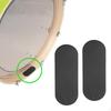 2x Bass Drum Hoop Protector Kick Rim with Self Adhesives Back User Friendly Sturdy