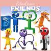Набор строительных блоков Rainbow Friends для мальчиков, с красочными монстрами из АБС-пластика, от 200 до 400 деталей для бесконечного веселья