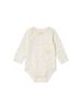Gelato Pique Baby Long Sleeve Bodysuit PBCO259085 YEL 80