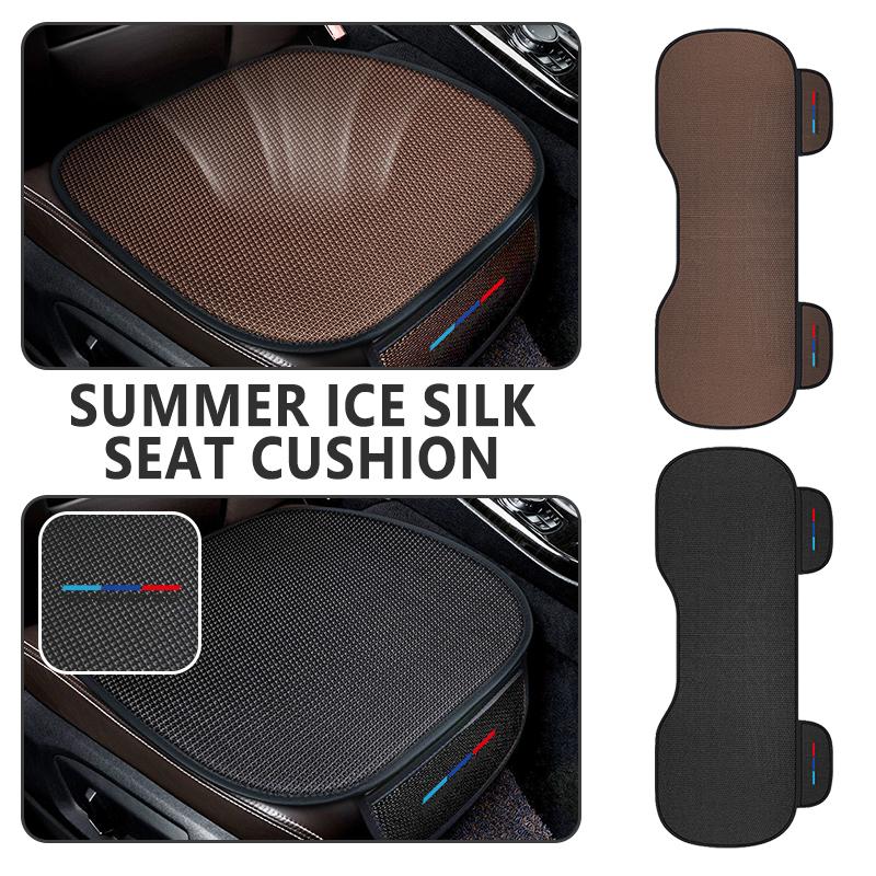 For BMW Breathable Car Seat Cover Ice Silk Summer Car Seat Cushion Protector 1 3 4 5 6 7 Series M X1 X3 Performance Alpina G20 IMNOV1