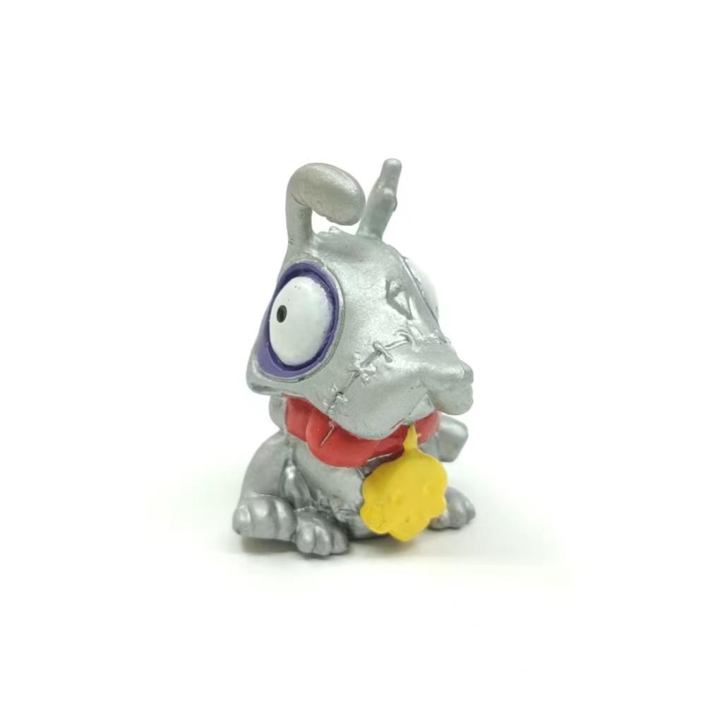 Original Zomlings ULTRA Rare GOLD Silver Superzings Styles PVC Action Figures Limited Collection Spanish Toy Boys Birthday Gift