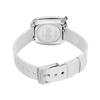BERING Pebble Watch 18034-007 - Белый Нержавеющая сталь с сетчатым браслетом - Сапфировое стекло