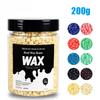 200g Hard Wax Beads for Wax Heater Machine Hair Remove Hot Film Waxing Beads Brazilian Waxing Pearl Beans for Wax Warmers Pot