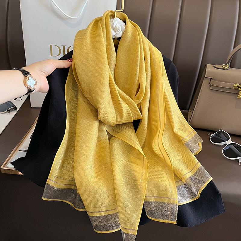 New Women Scarf Winter Warm Solid Silk Wool Shawls Lady Wraps Bufanda Floral Pashmina Luxury Embroidery Warn Scarves