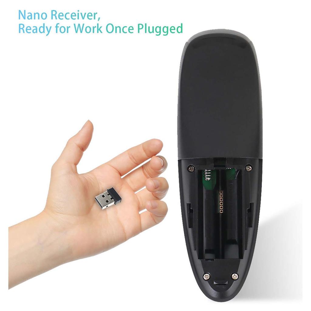 Голосовая летающая мышь Гироскоп Беспроводная инфракрасная подсветка ТВ-приставка Пульт дистанционного управления