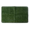 Dog Toilet Tray Waterproof Reusable Easy Cleaning Portable Dog Litter Tray with Artificial Grass