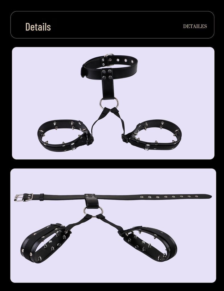 Кожаный нагрудный корсет QKKQ – Эротическое БДСМ белье для пыток сосков, прелюдии и доминирования.