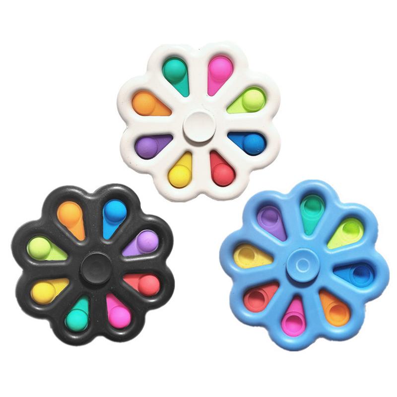 Простая игрушка Сенсорная игрушка Игрушка-толкатель Игрушка-ямочка Игрушка-пузырь Рельеф Спиннер Игрушка для раннего образования